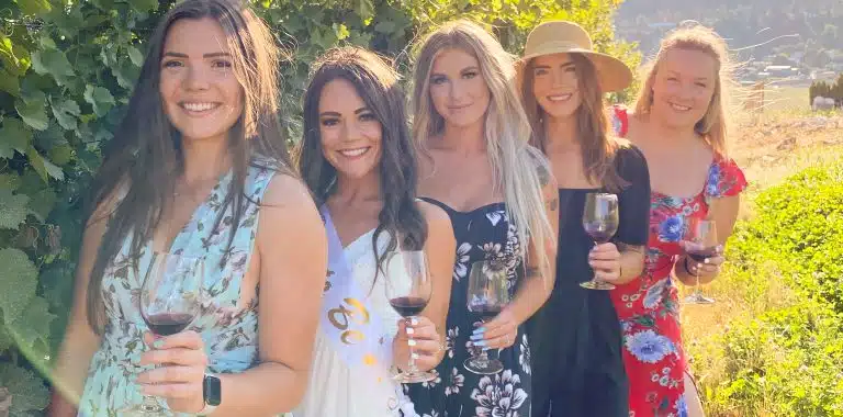 Kelowna Bachelorette Wine Tour Half Day