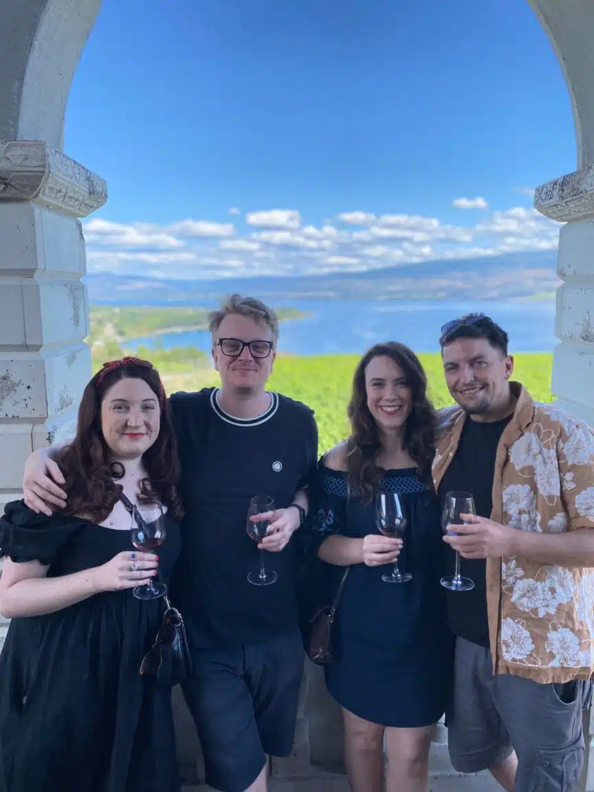 Crown and thieves winery in West Kelowna