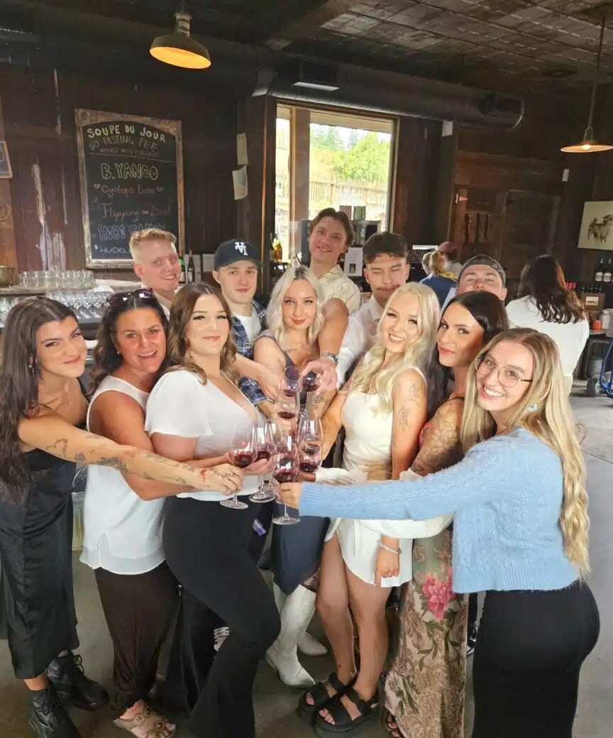 Group wine tour in West Kelowna, Hatch Wines