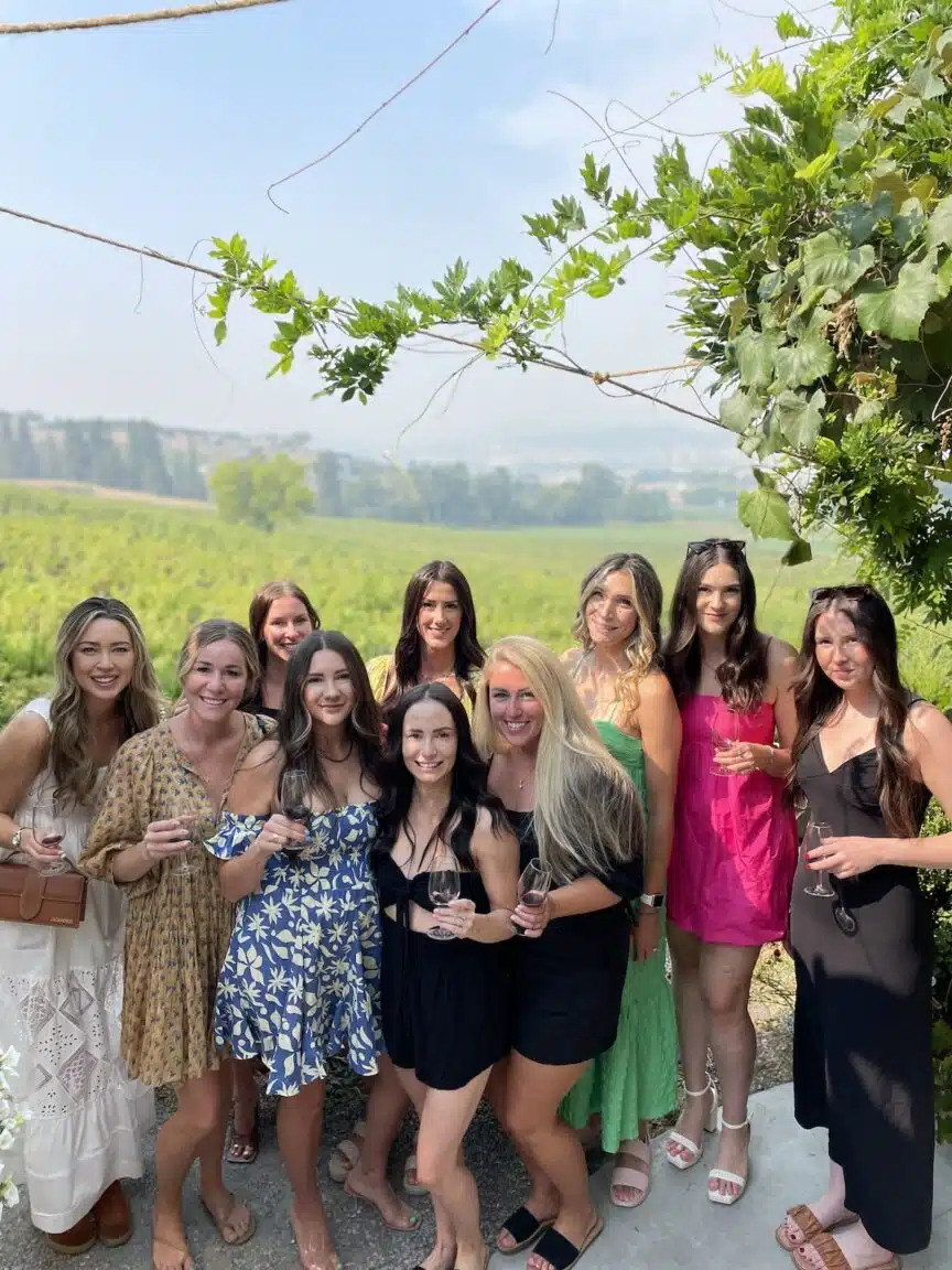 Kelowna wine tour in the summer, Okanagan Valley